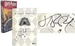 J.K. Rowling Signed First U.S. Edition of Harry Potter and the Chamber of Secrets -- Signature Certified by Beckett